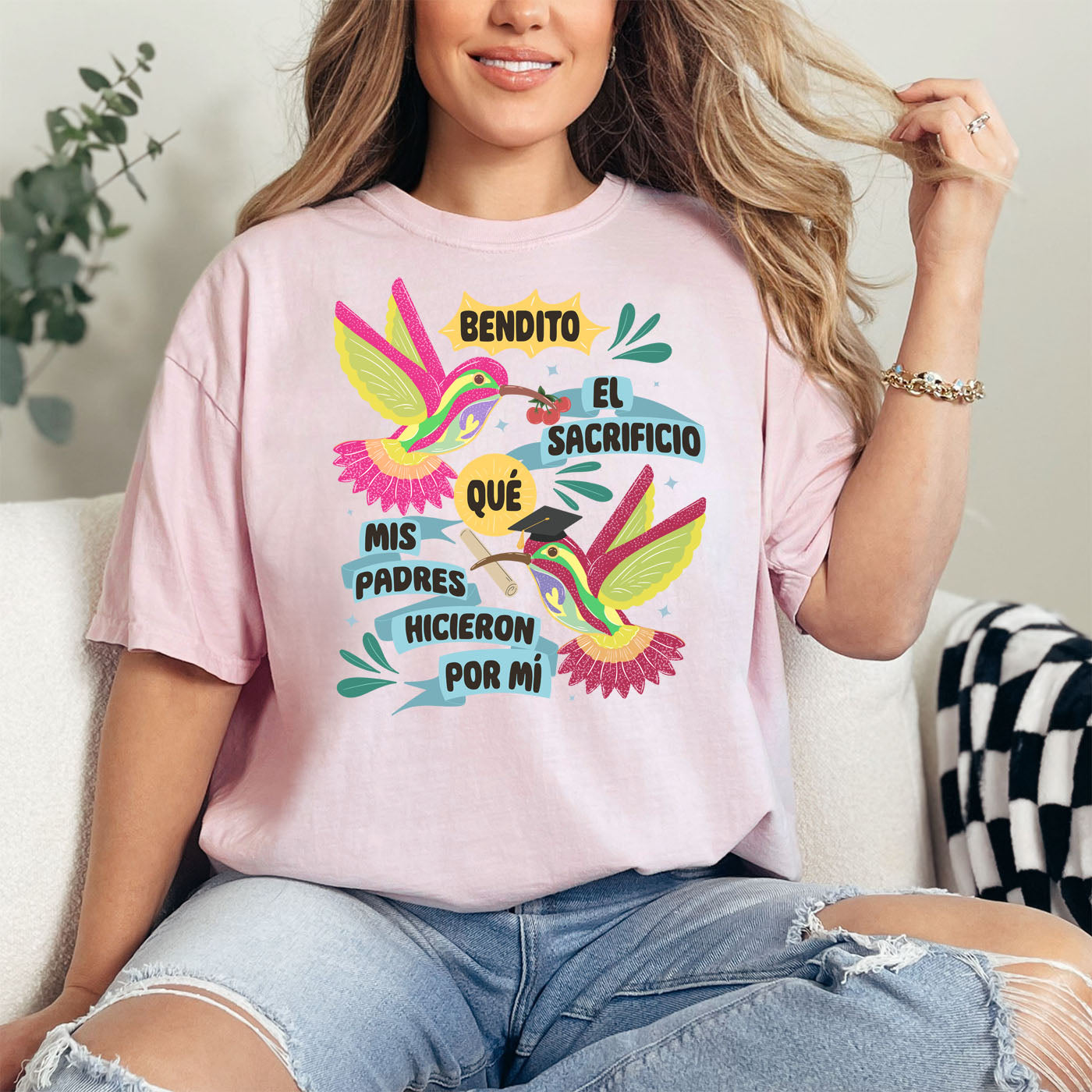 Bendito Sacrificio Padres Comfort Colors T-Shirt