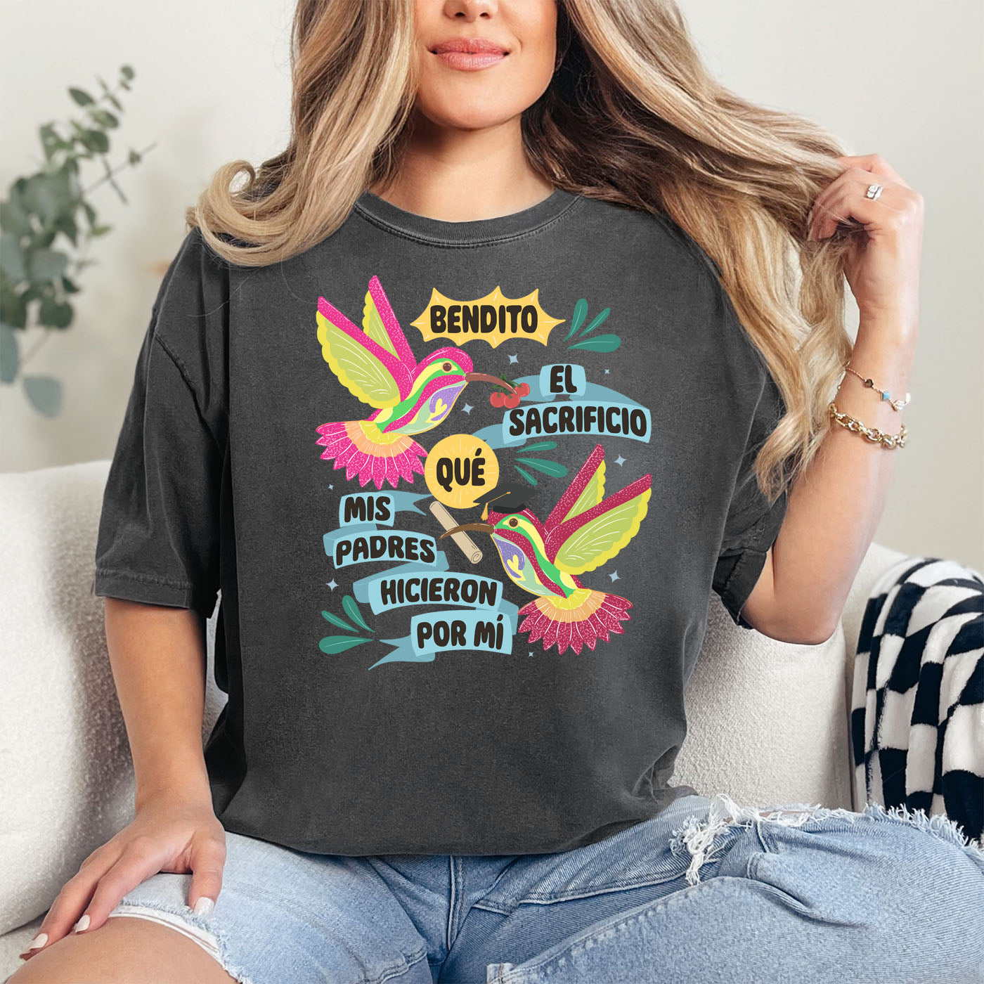 Bendito Sacrificio Padres Comfort Colors T-Shirt