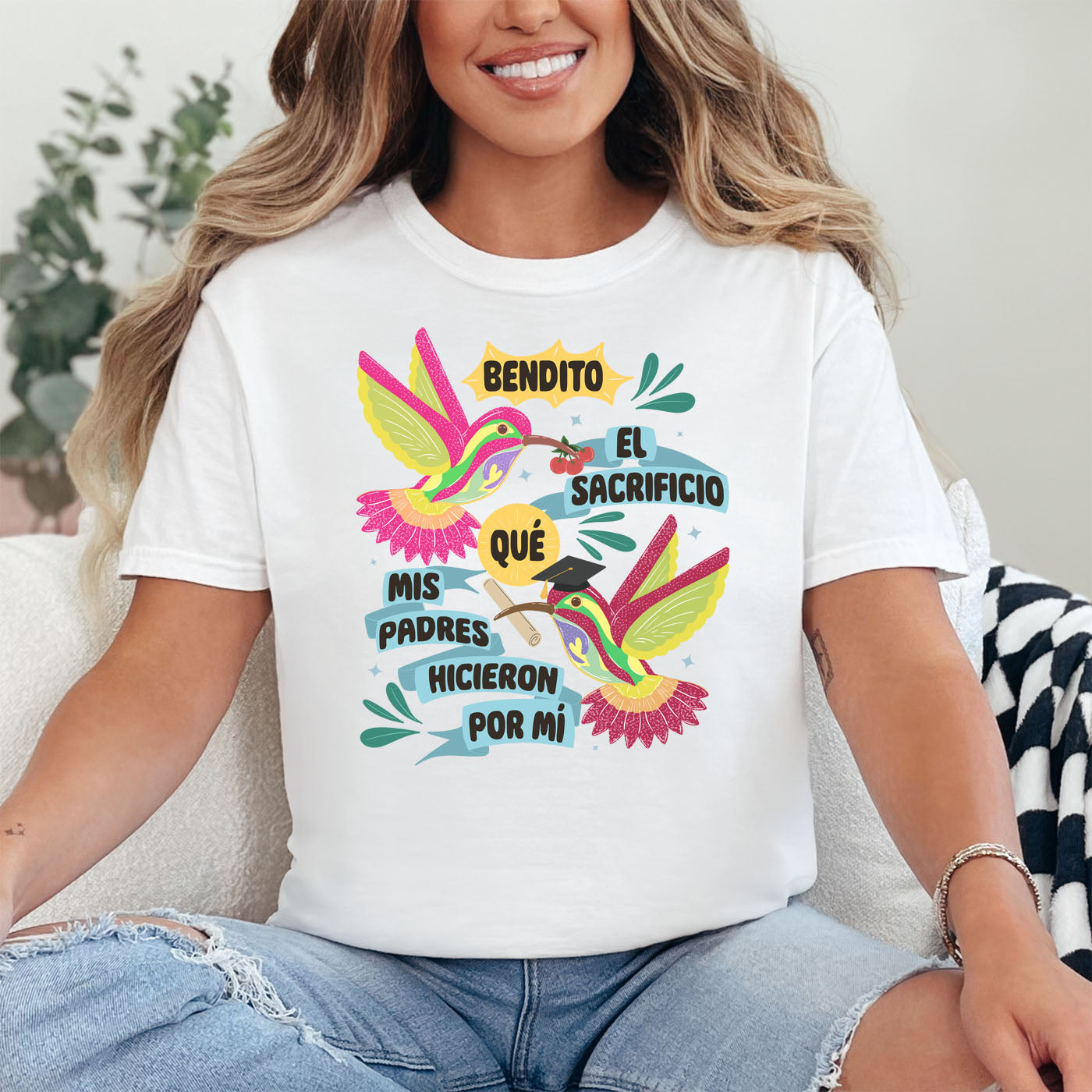 Bendito Sacrificio Padres Comfort Colors T-Shirt
