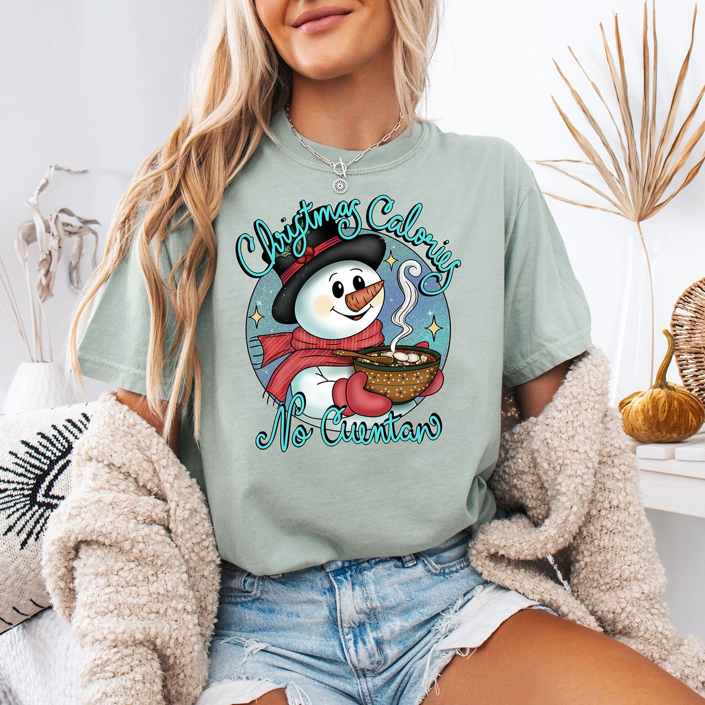 Christmas Calories No Cuentan T-Shirt