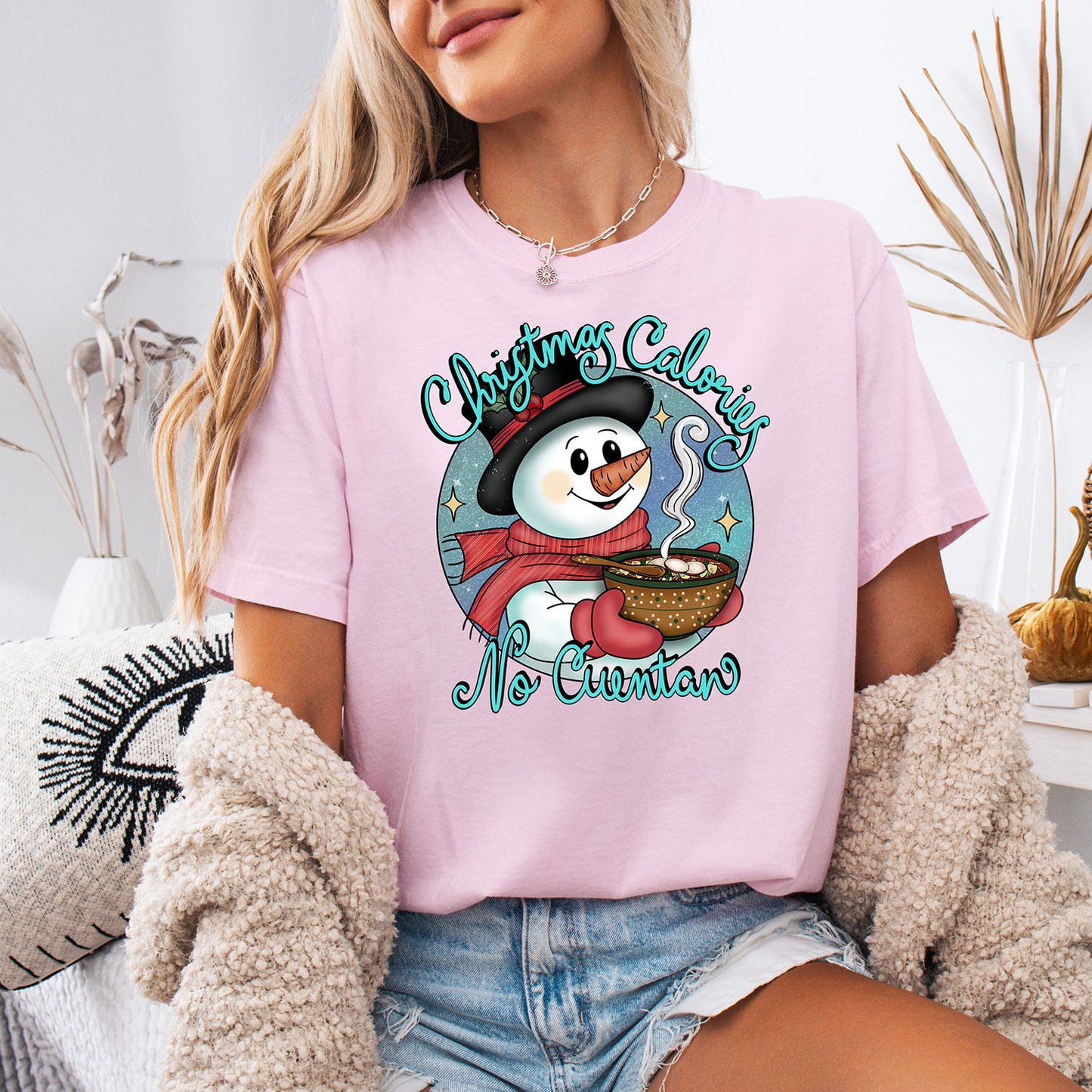 Christmas Calories No Cuentan T-Shirt