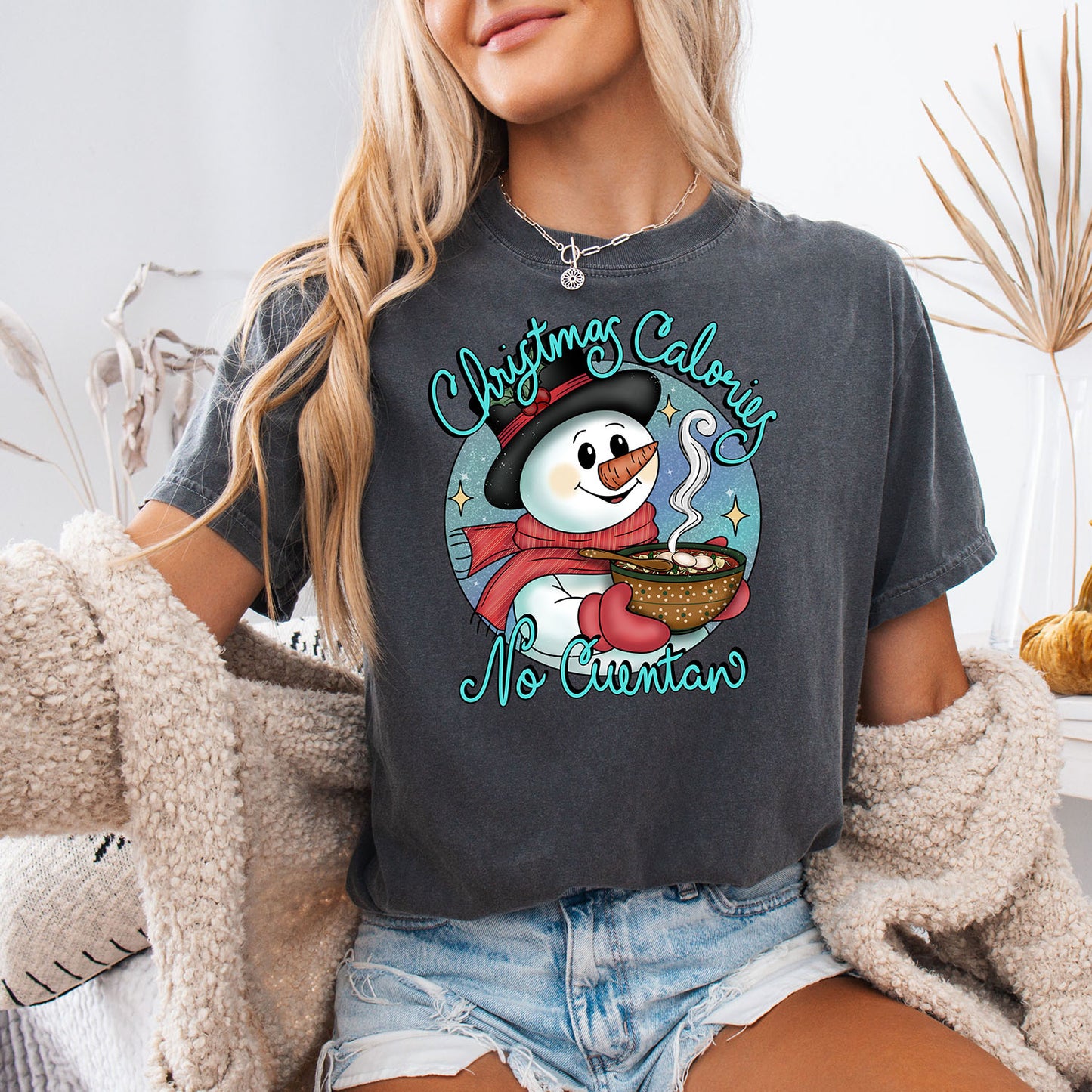 Christmas Calories No Cuentan T-Shirt