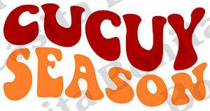 Cucuy Season Text T-Shirt - Casita Bonita Creations