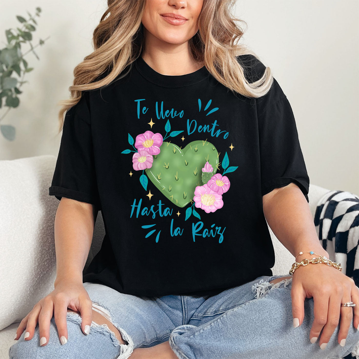 Hasta La Raiz Nopal Comfort Colors T-Shirt