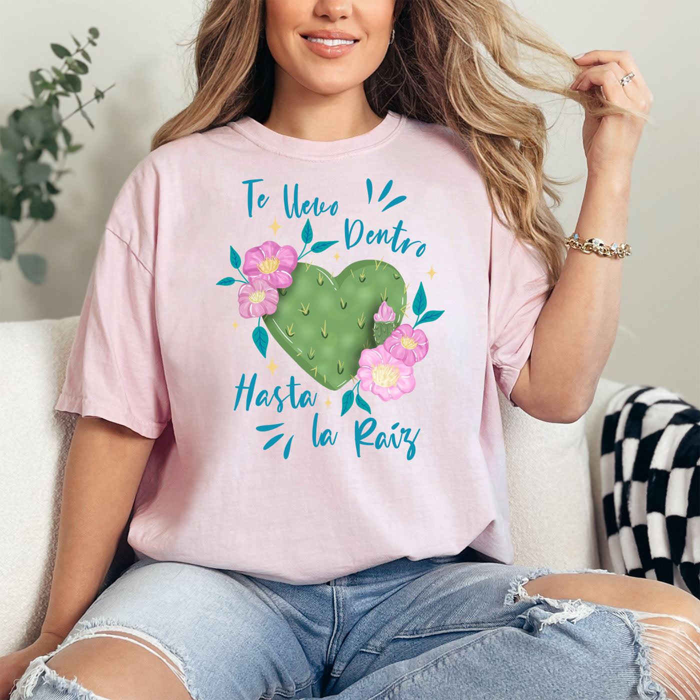 Hasta La Raiz Nopal Comfort Colors T-Shirt