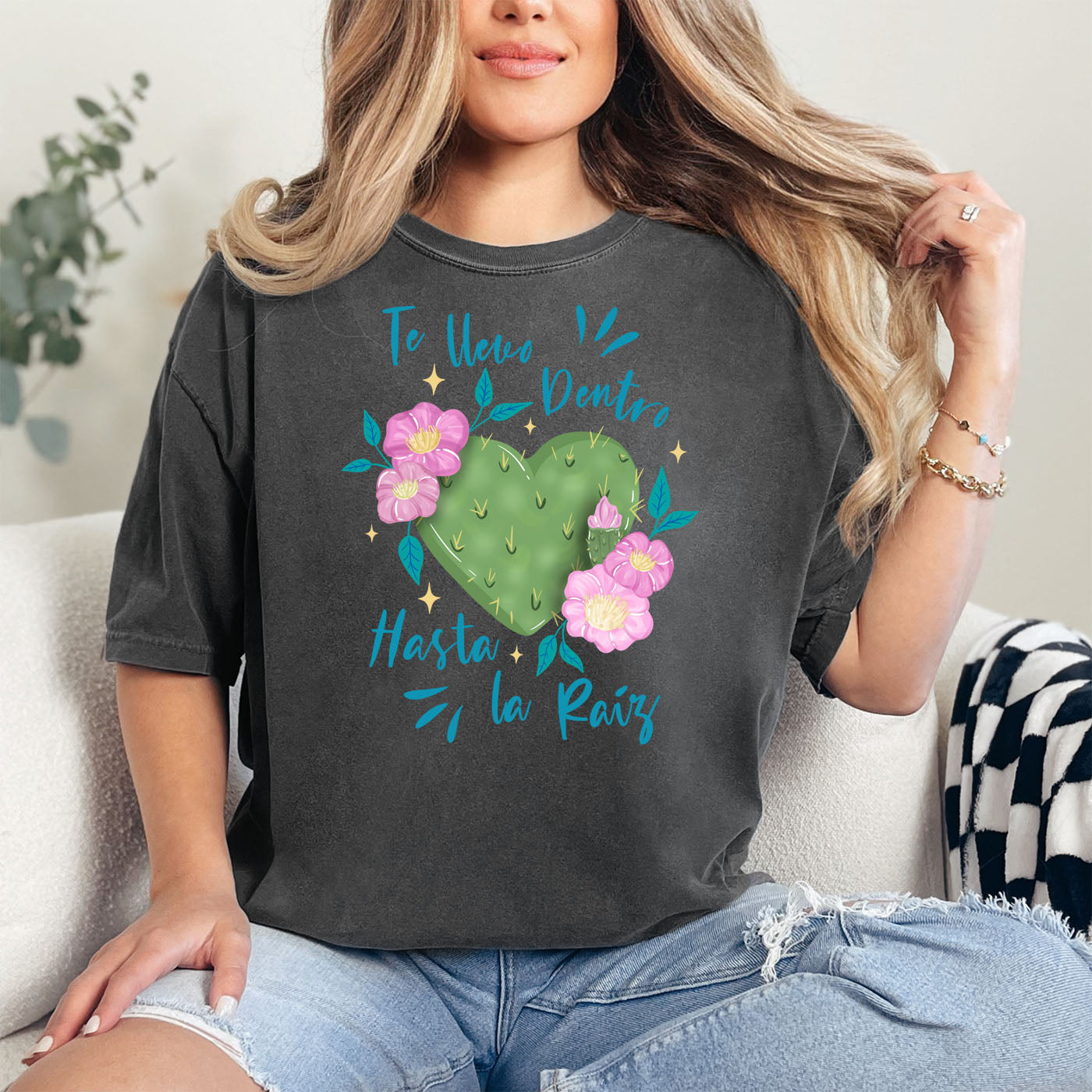 Hasta La Raiz Nopal Comfort Colors T-Shirt