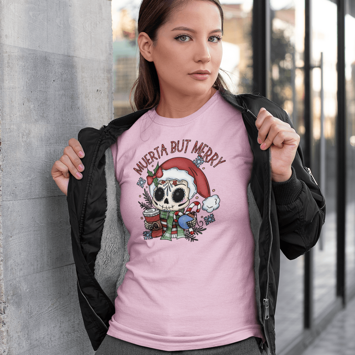 Muerta But Merry T-Shirt - Casita Bonita Creations