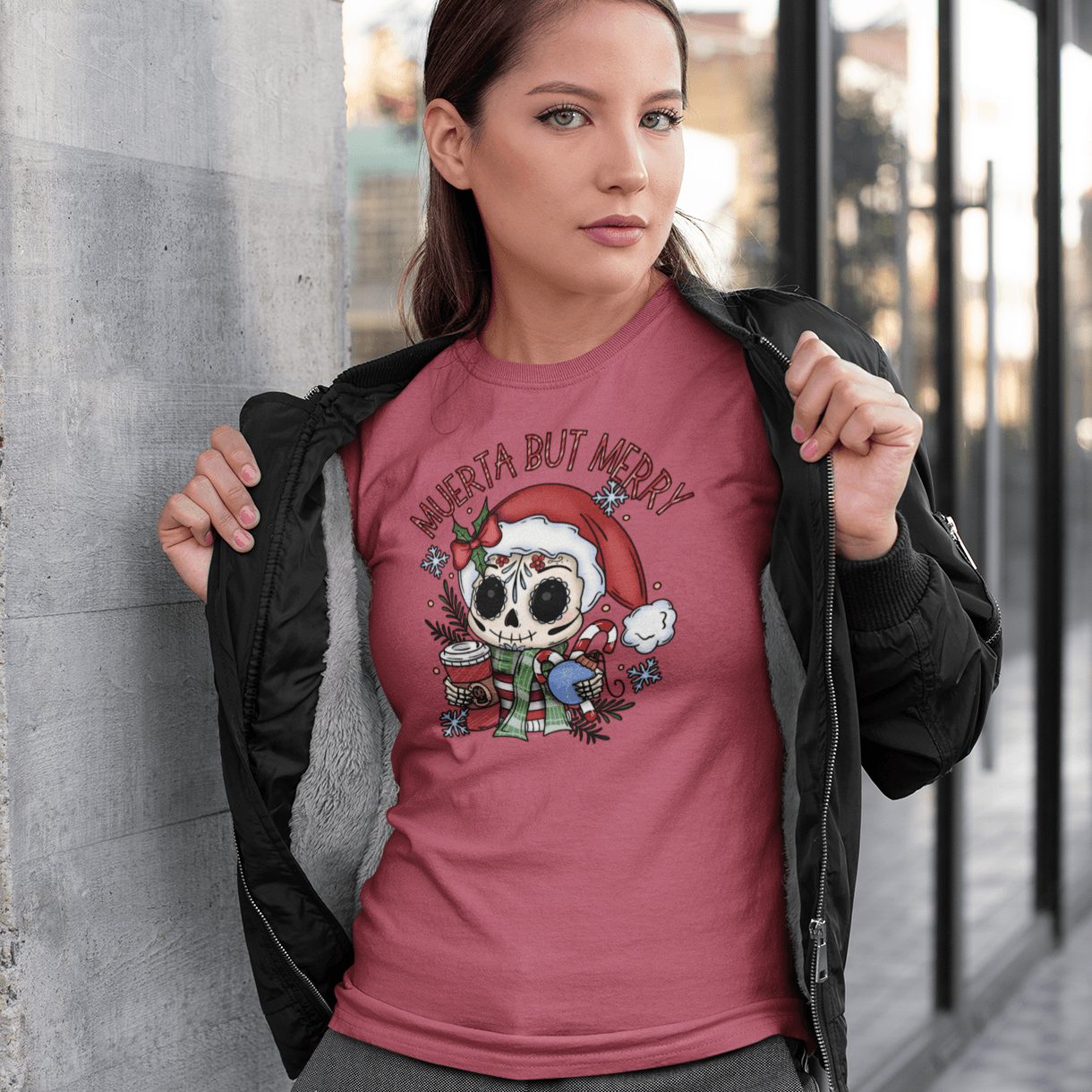 Muerta But Merry T-Shirt - Casita Bonita Creations