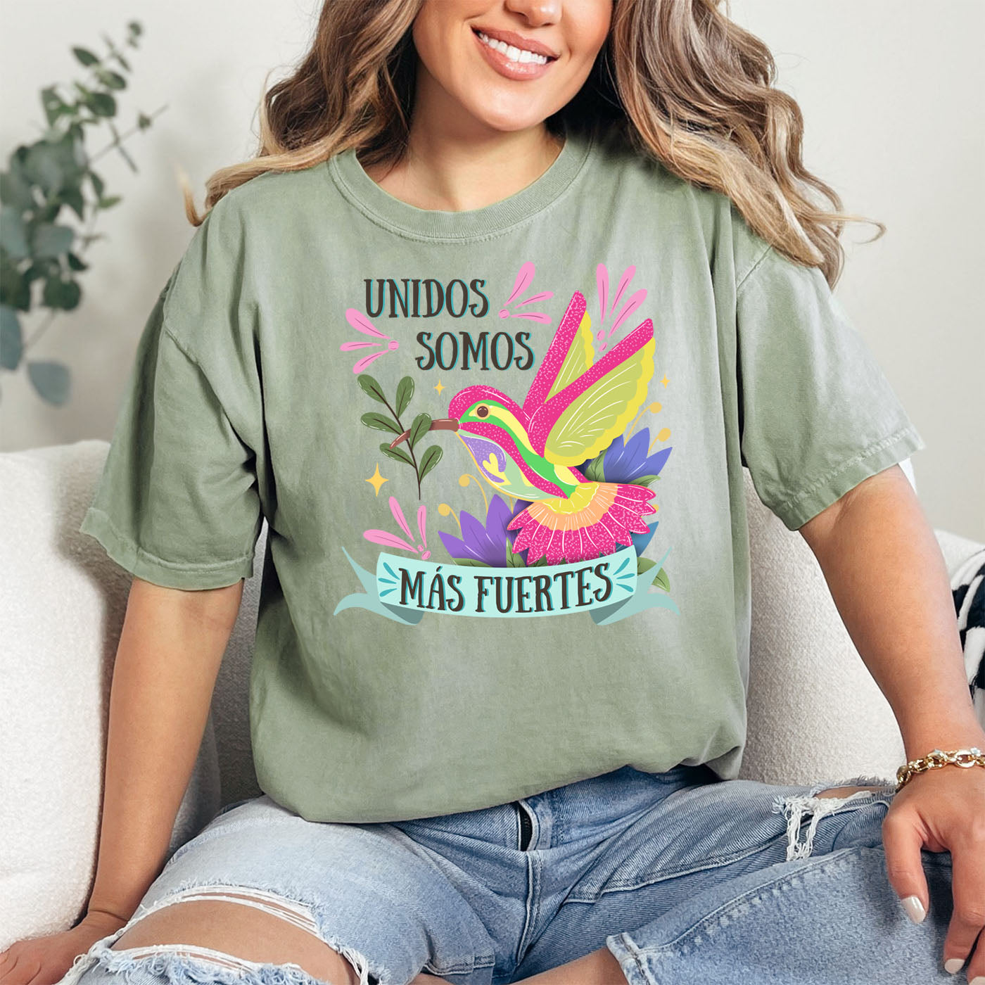 Peace Colibri Comfort Colors T-Shirt
