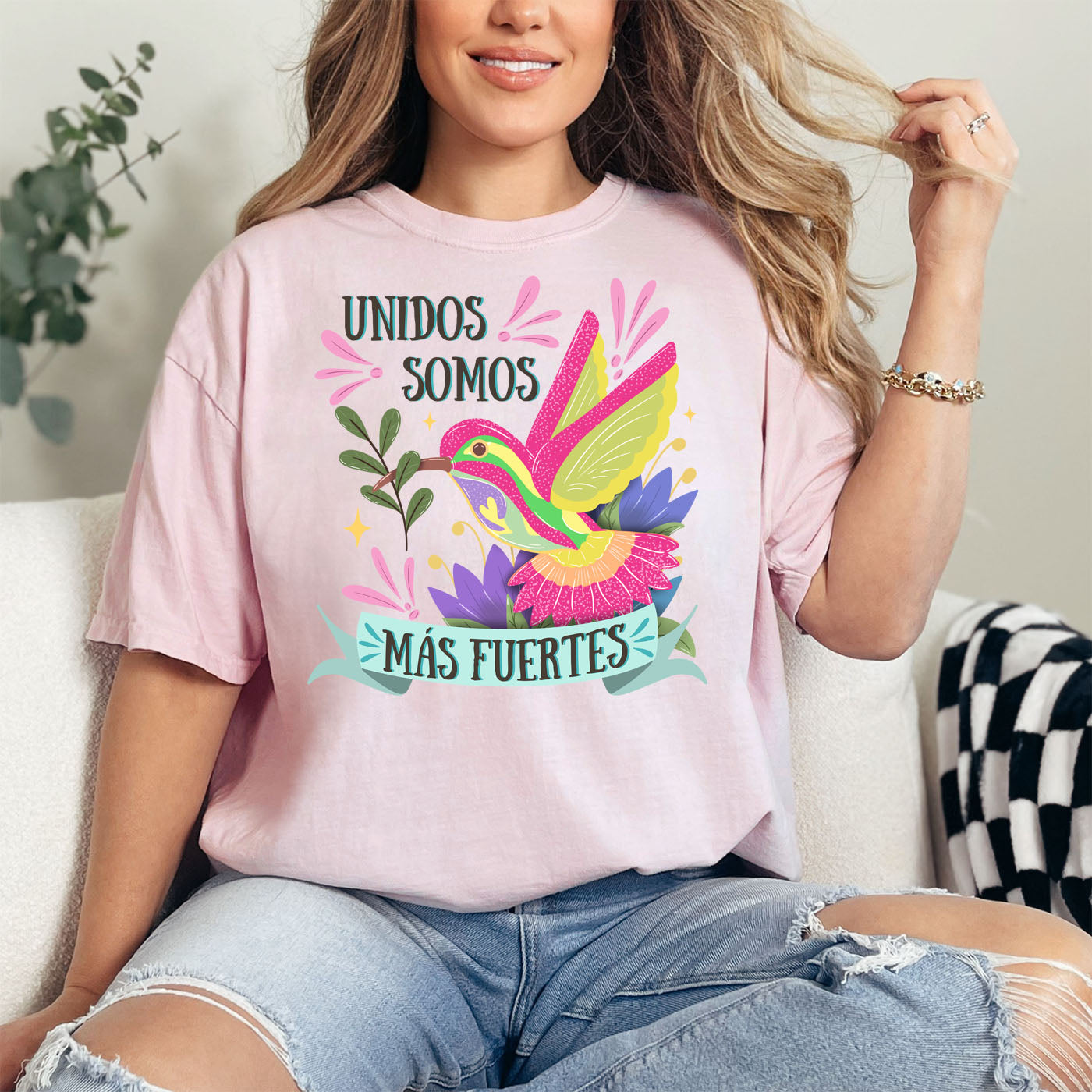Peace Colibri Comfort Colors T-Shirt
