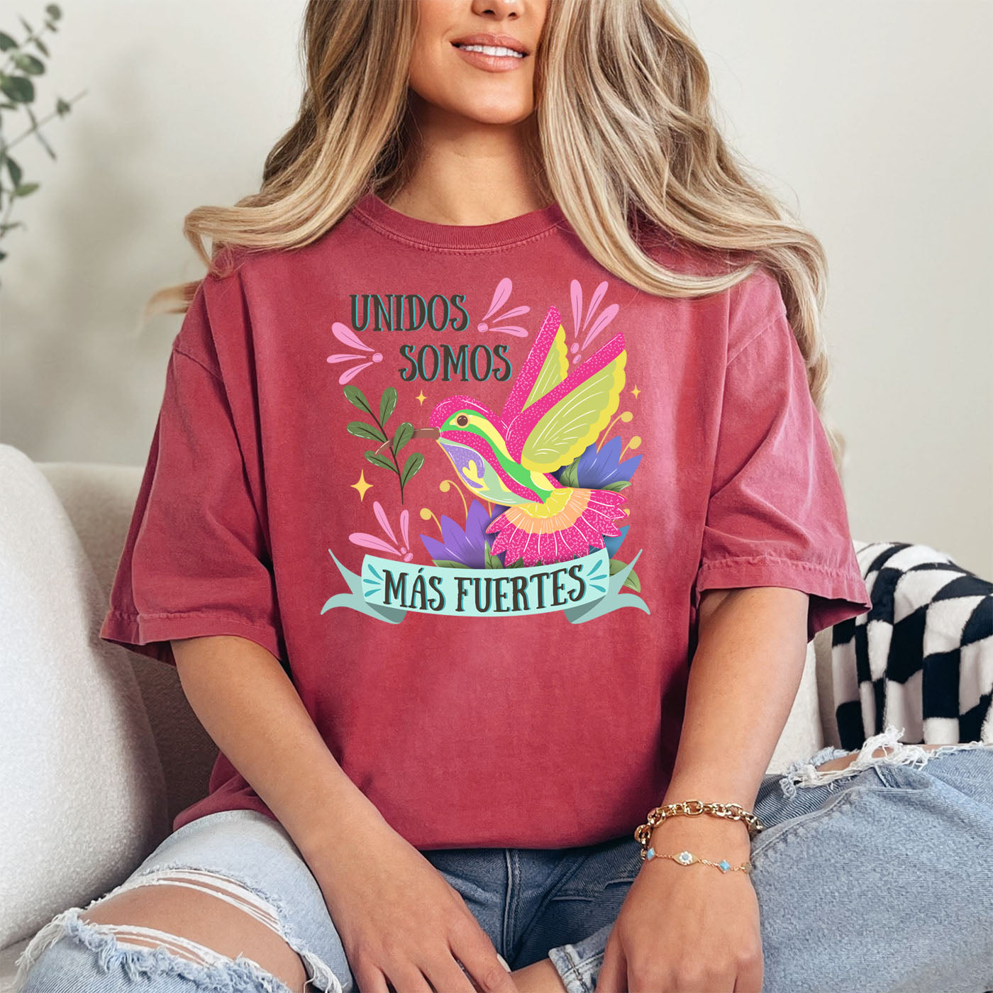 Peace Colibri Comfort Colors T-Shirt