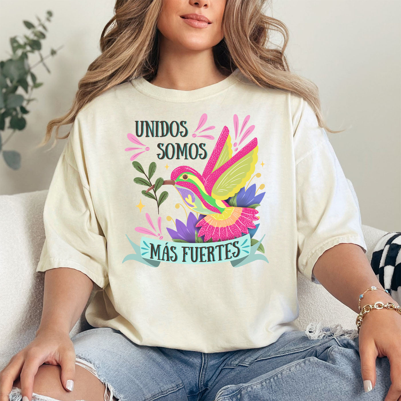 Peace Colibri Comfort Colors T-Shirt