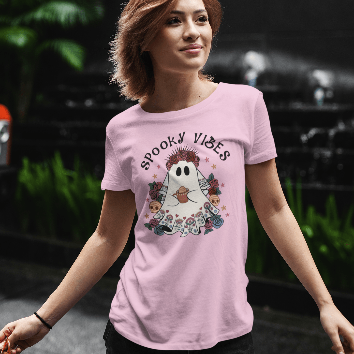 Spooky Vibes T-Shirt - Casita Bonita Creations
