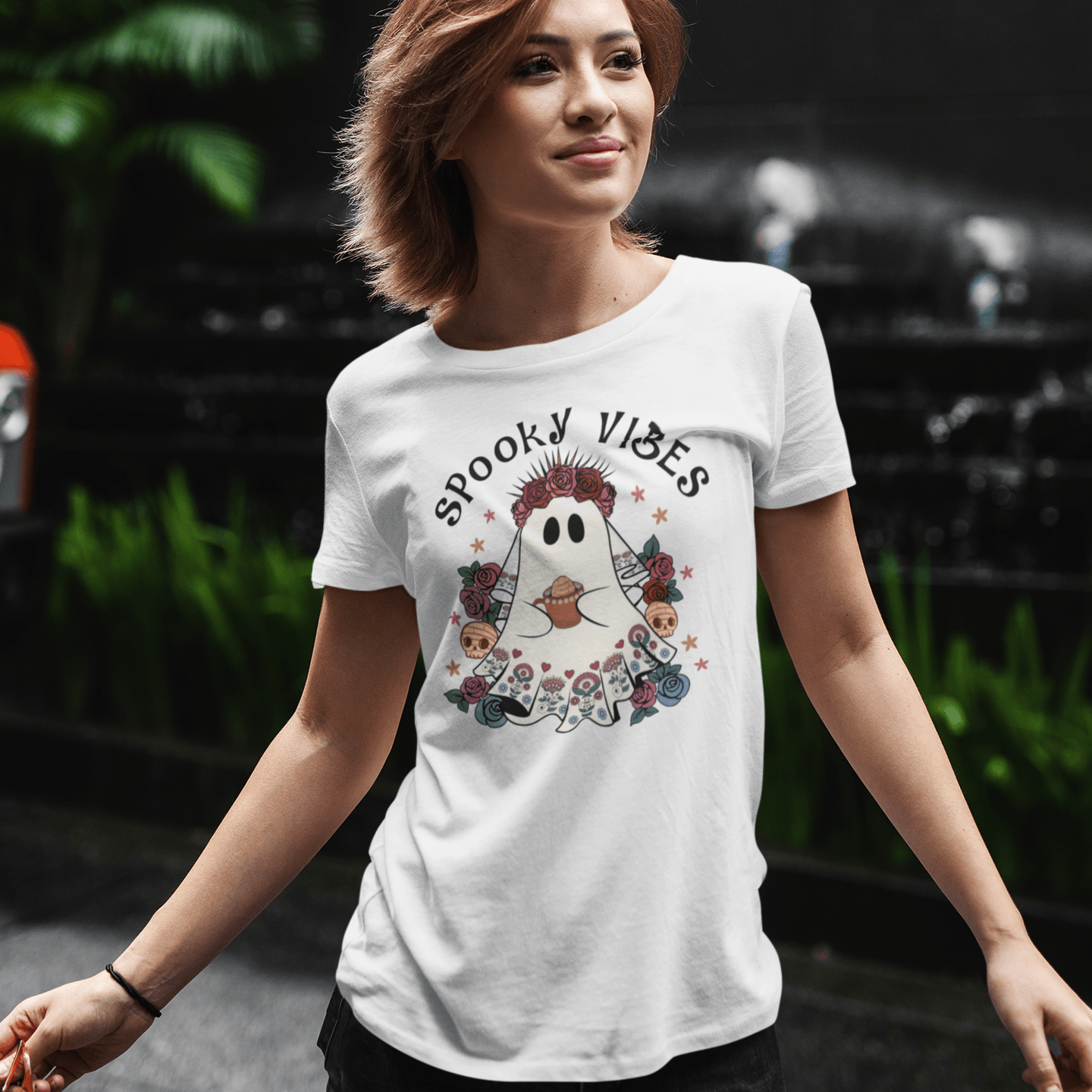 Spooky Vibes T-Shirt - Casita Bonita Creations
