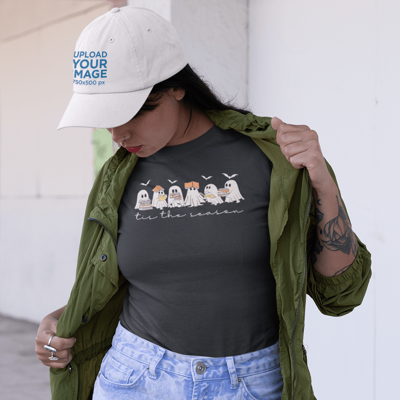 Tis The Season (Ghost Books) T-Shirt - Casita Bonita Creations