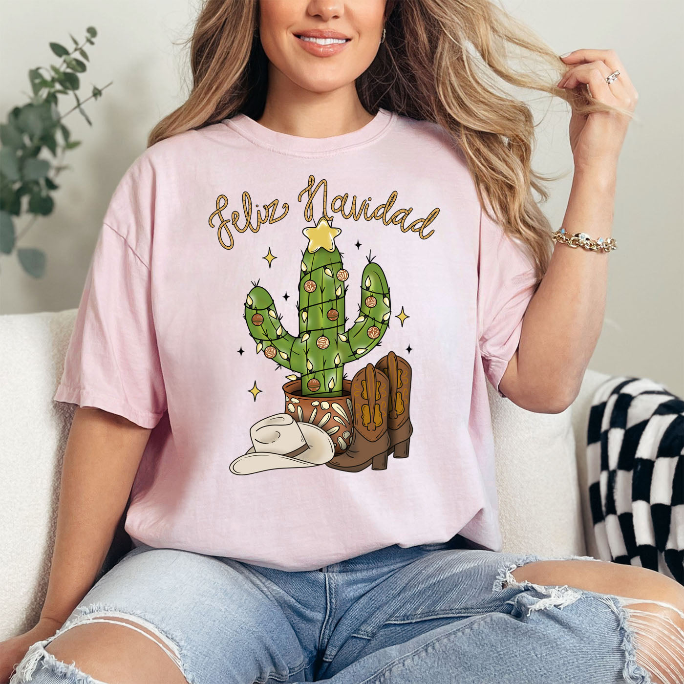 Vaquero Christmas Comfort Colors T-Shirt