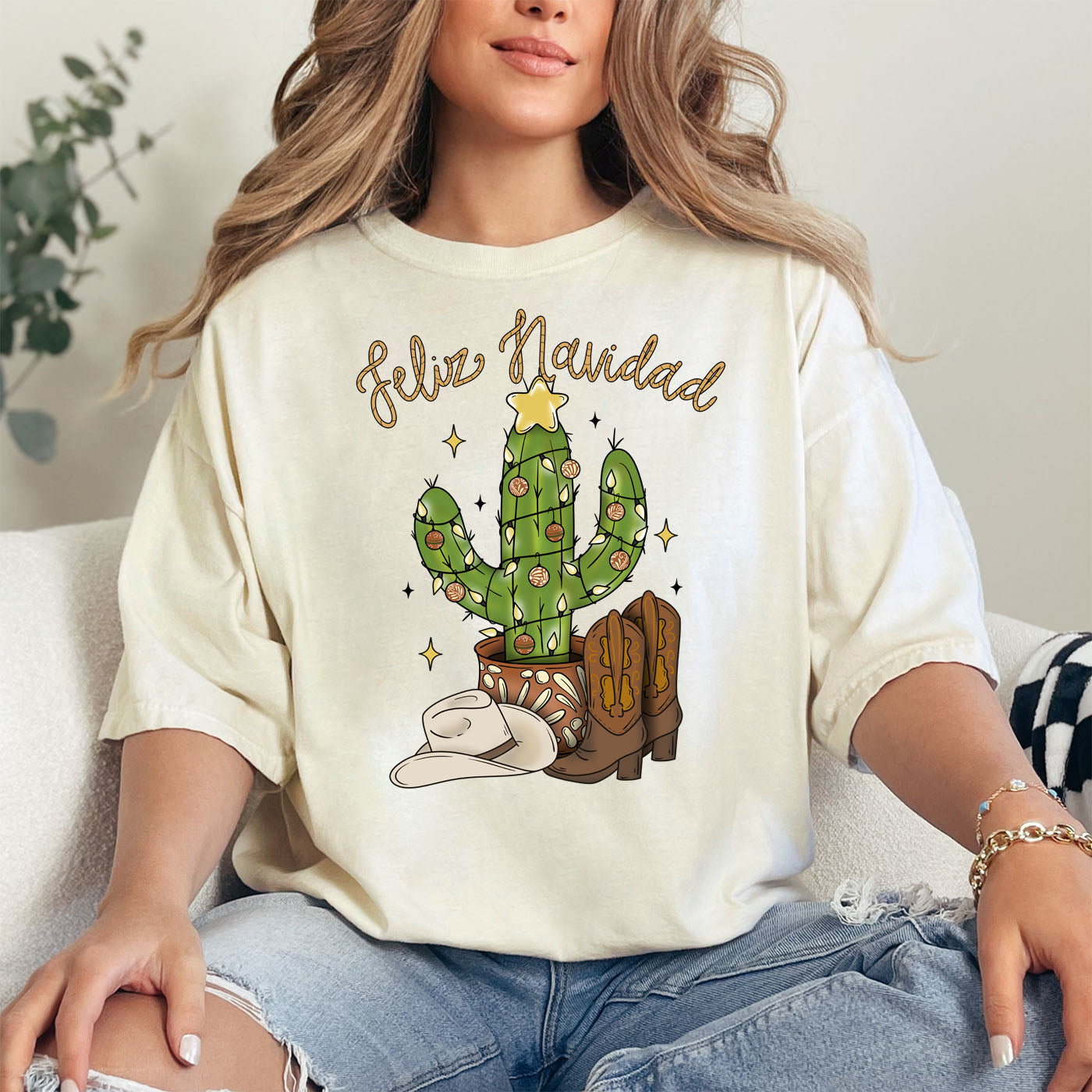 Vaquero Christmas Comfort Colors T-Shirt