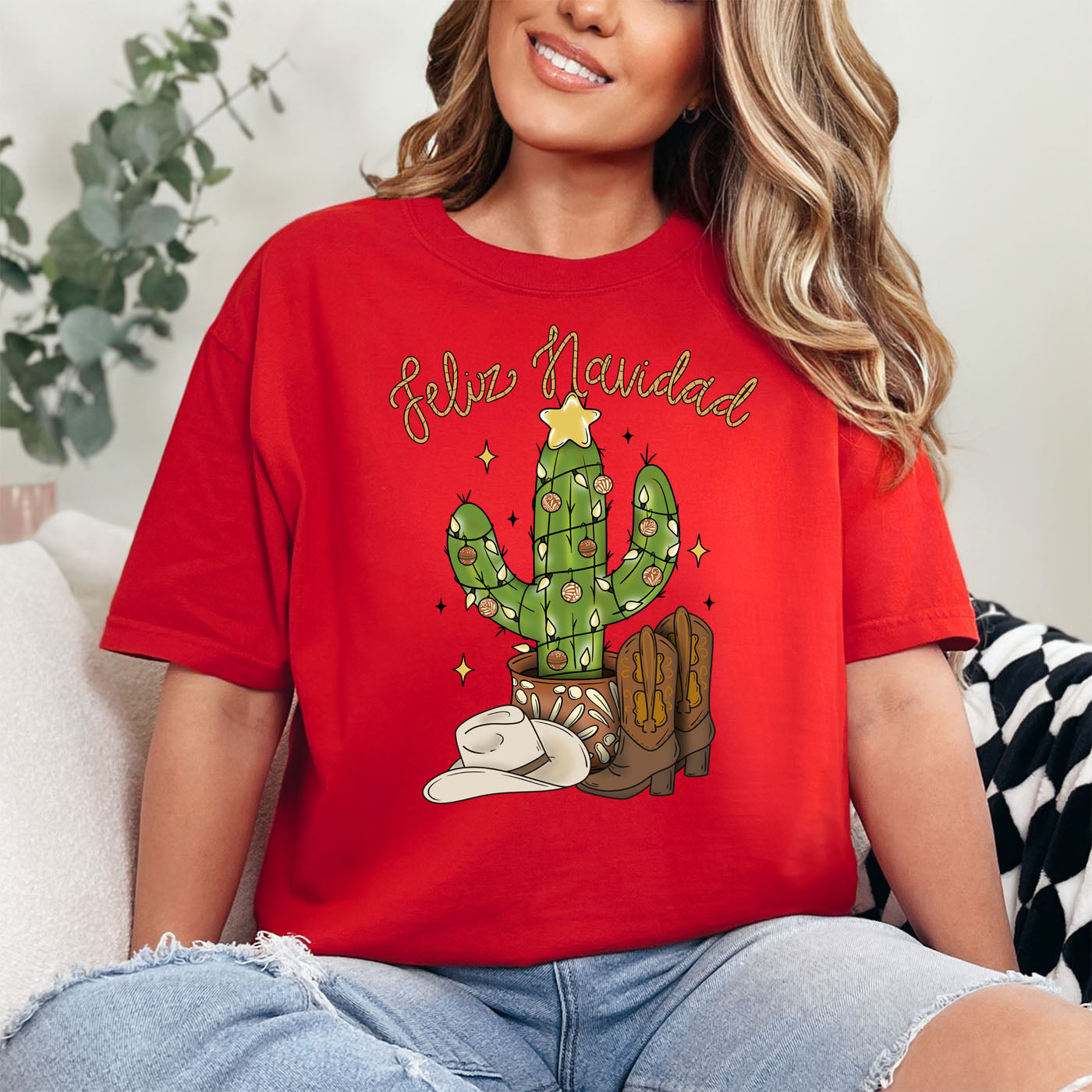 Vaquero Christmas Comfort Colors T-Shirt
