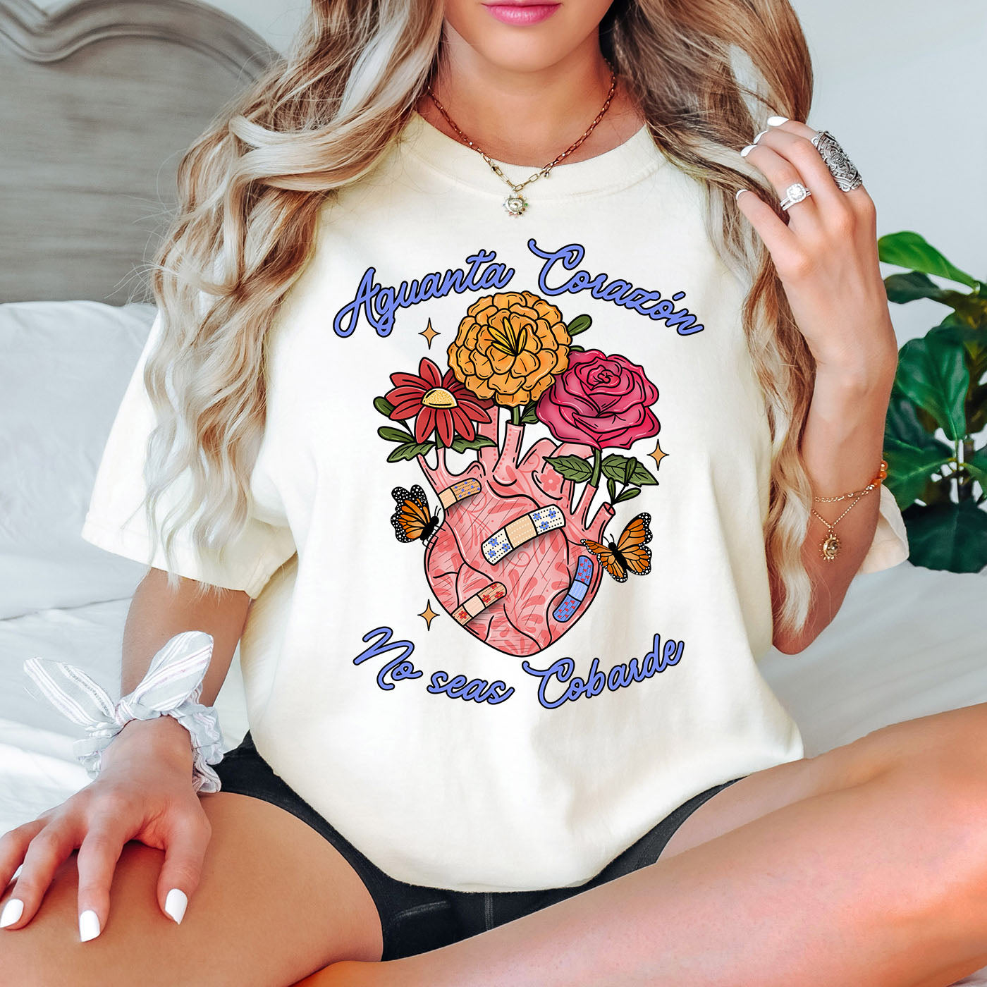 Aguanta Corazon Comfort Colors T-Shirt