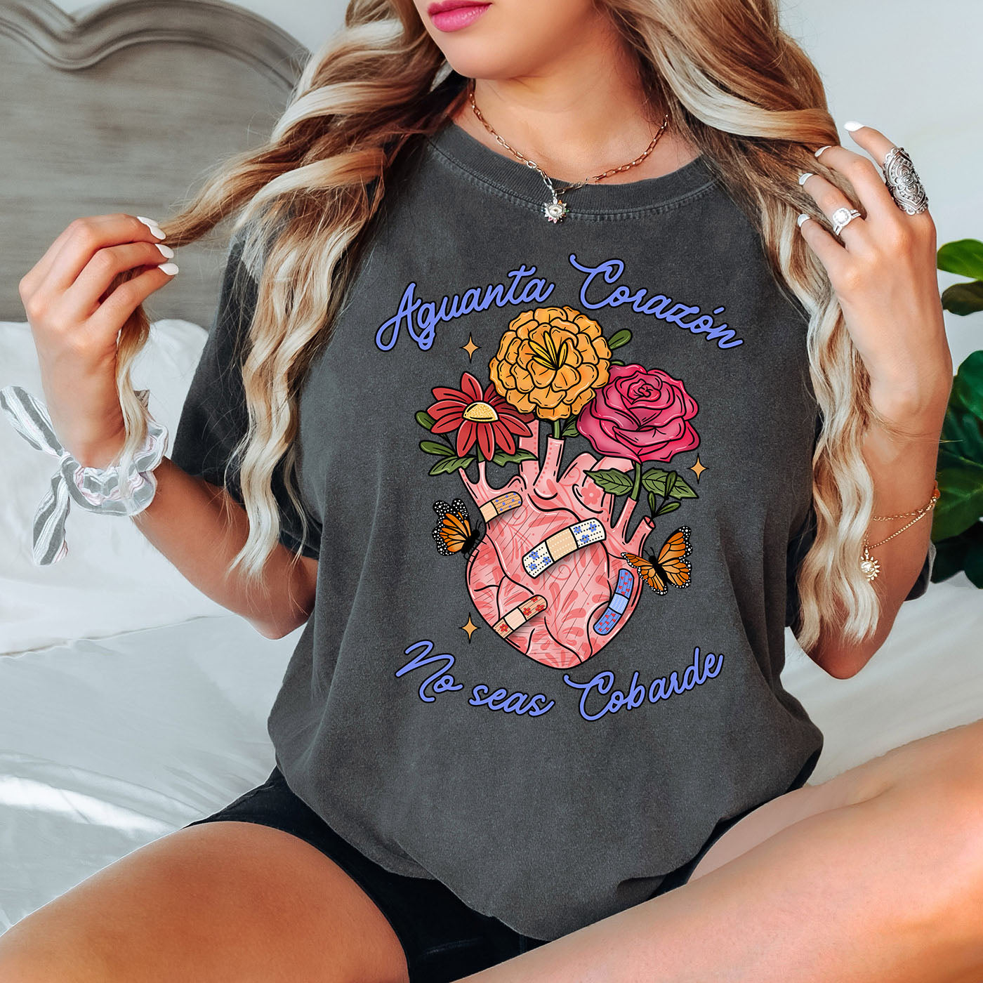 Aguanta Corazon Comfort Colors T-Shirt