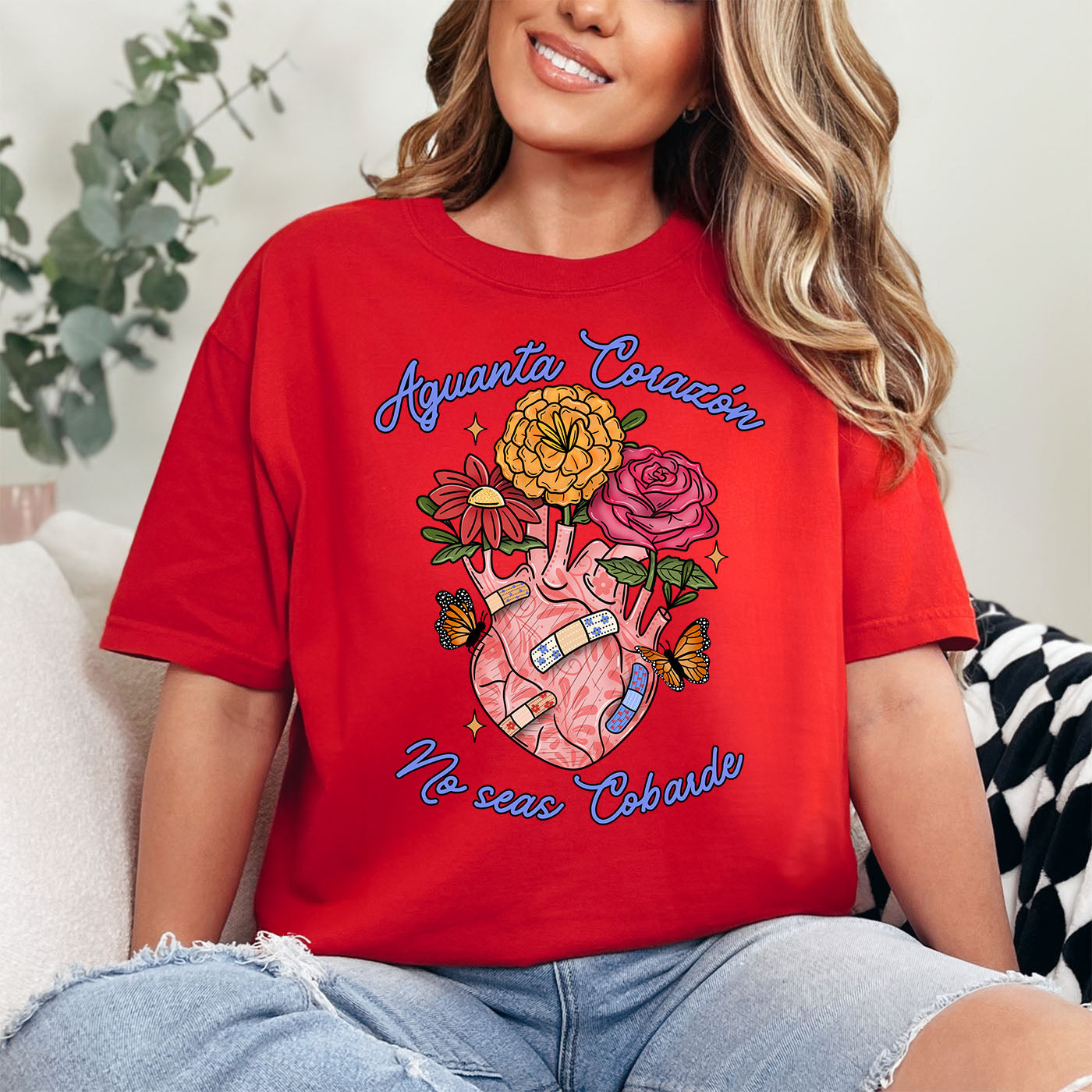 Aguanta Corazon Comfort Colors T-Shirt