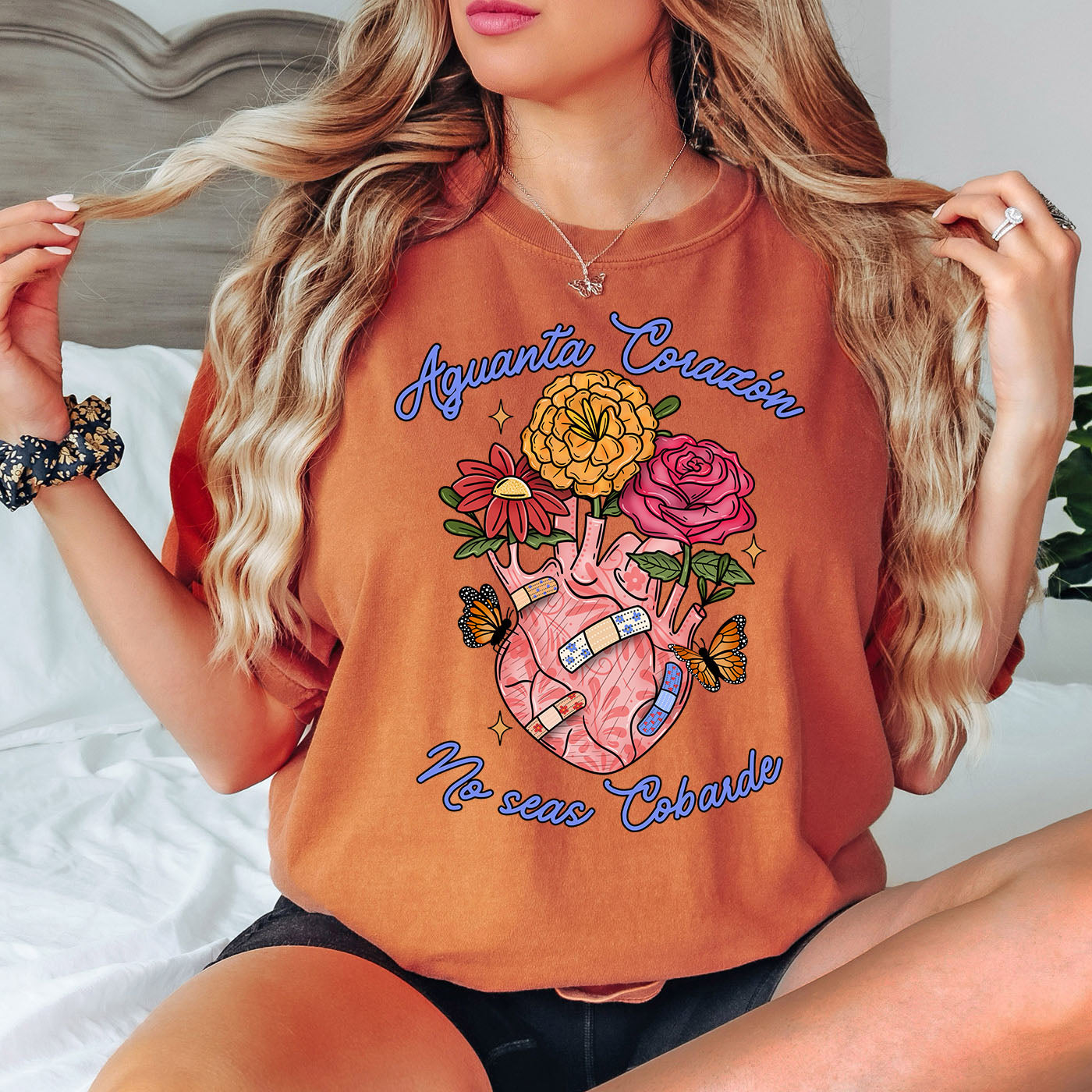 Aguanta Corazon Comfort Colors T-Shirt