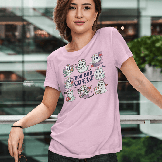 Boo Boo Crew (8 Ghosts) T-Shirt - Casita Bonita Creations