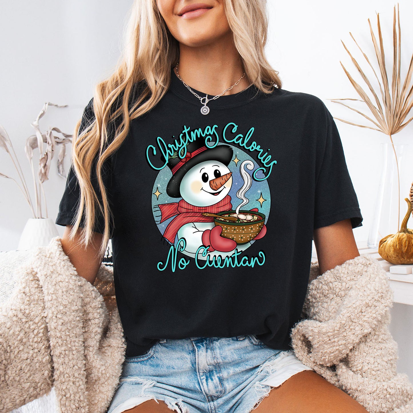 Christmas Calories No Cuentan T-Shirt