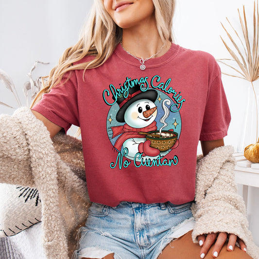 Christmas Calories No Cuentan T-Shirt