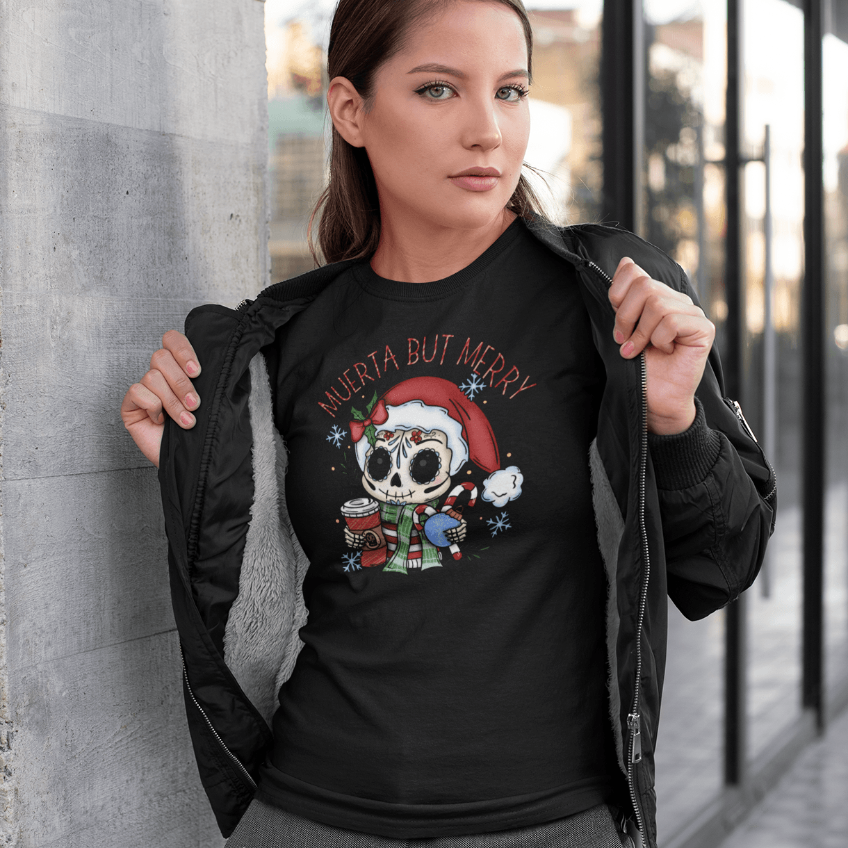 Muerta But Merry T-Shirt - Casita Bonita Creations