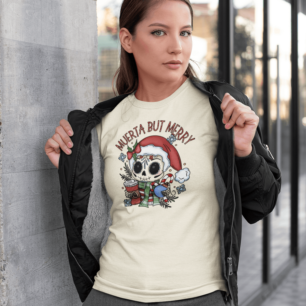 Muerta But Merry T-Shirt - Casita Bonita Creations