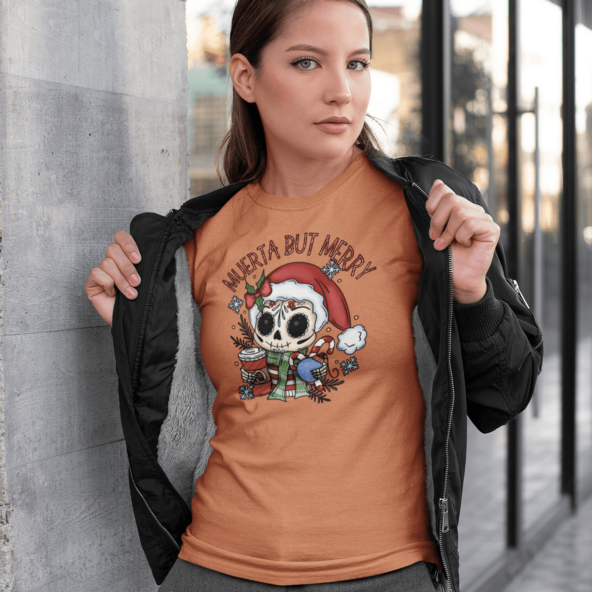 Muerta But Merry T-Shirt - Casita Bonita Creations