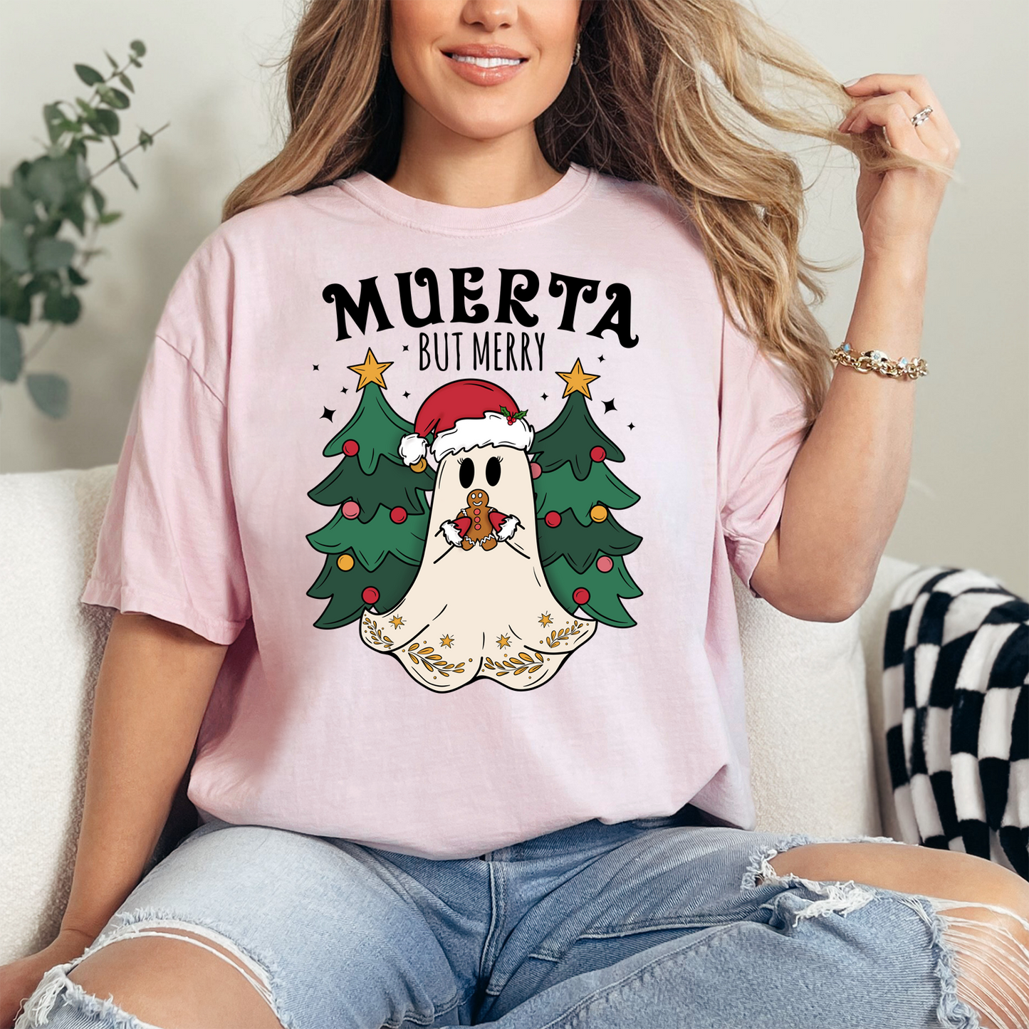 Muerta But Merry Ghost T-Shirt