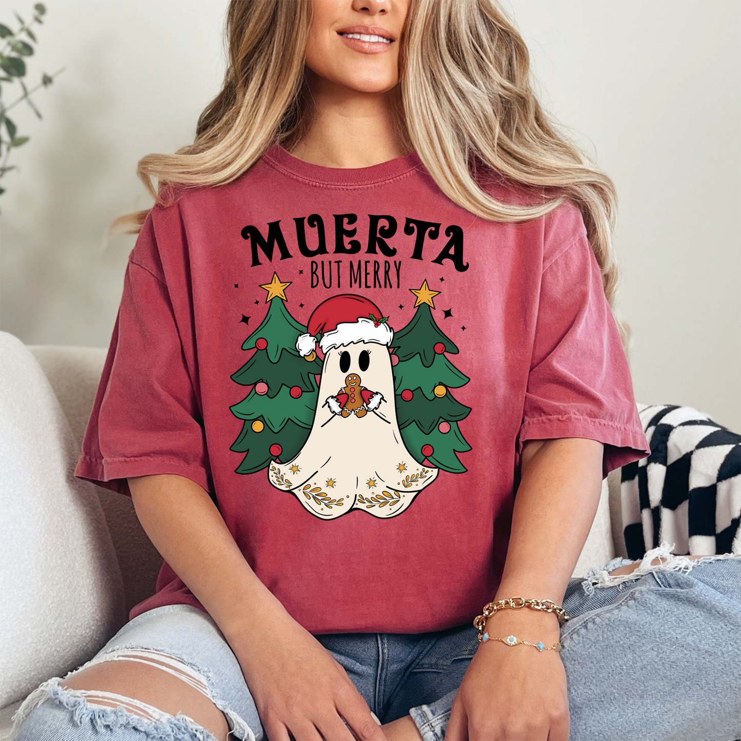 Muerta But Merry Ghost T-Shirt