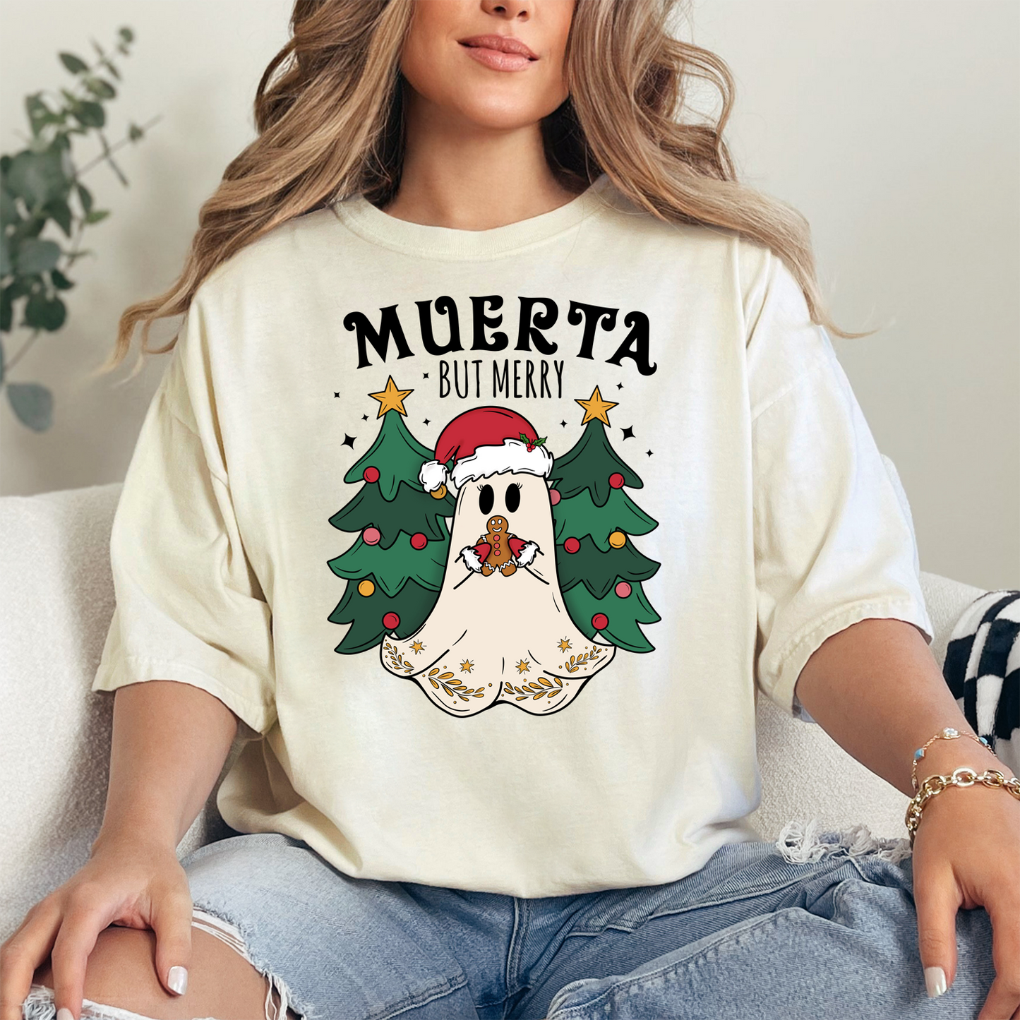 Muerta But Merry Ghost T-Shirt