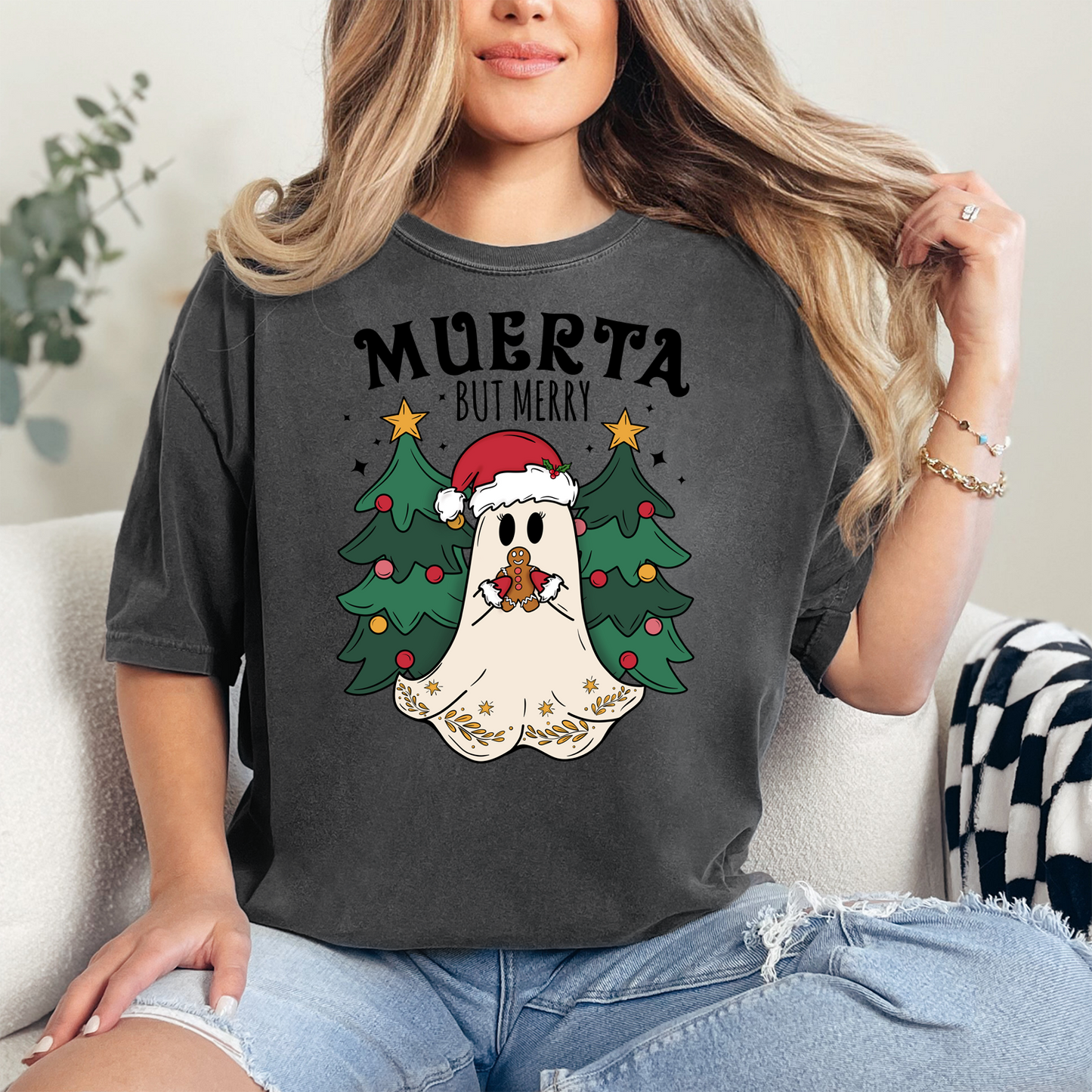 Muerta But Merry Ghost T-Shirt