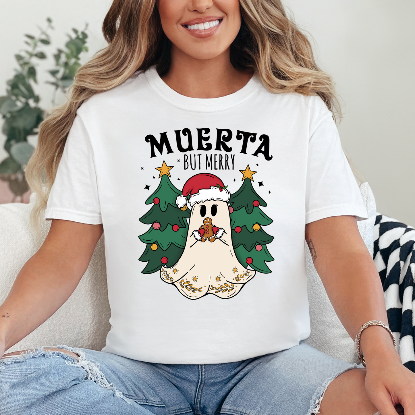 Muerta But Merry Ghost T-Shirt