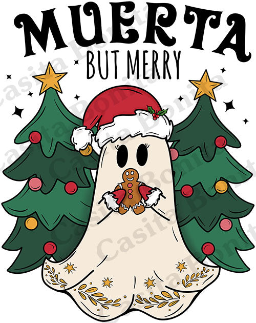 Muerta But Merry Ghost T-Shirt