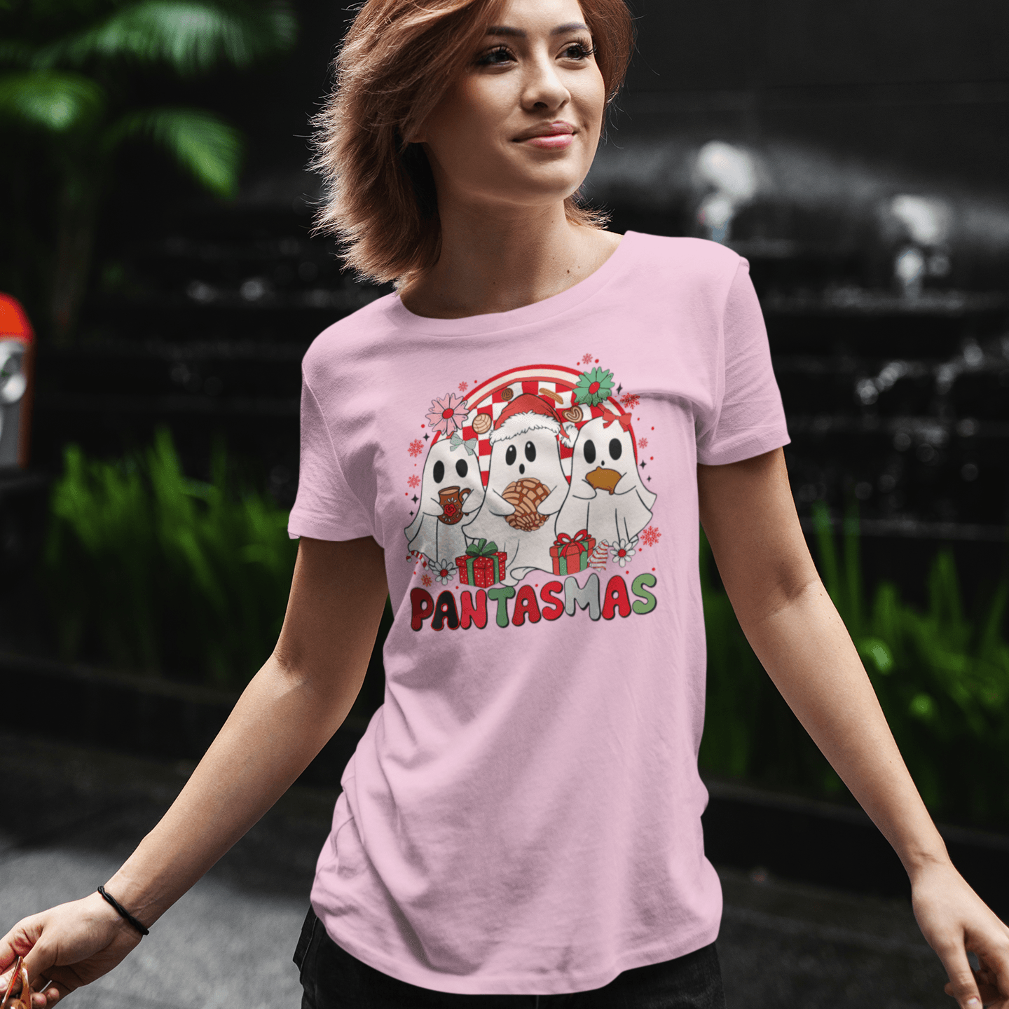 Pantasmas Christmas (3 Ghosts) T-Shirt - Casita Bonita Creations