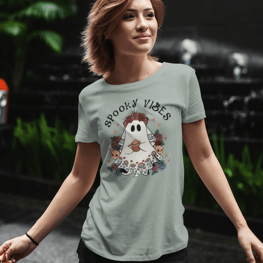 Spooky Vibes T-Shirt - Casita Bonita Creations