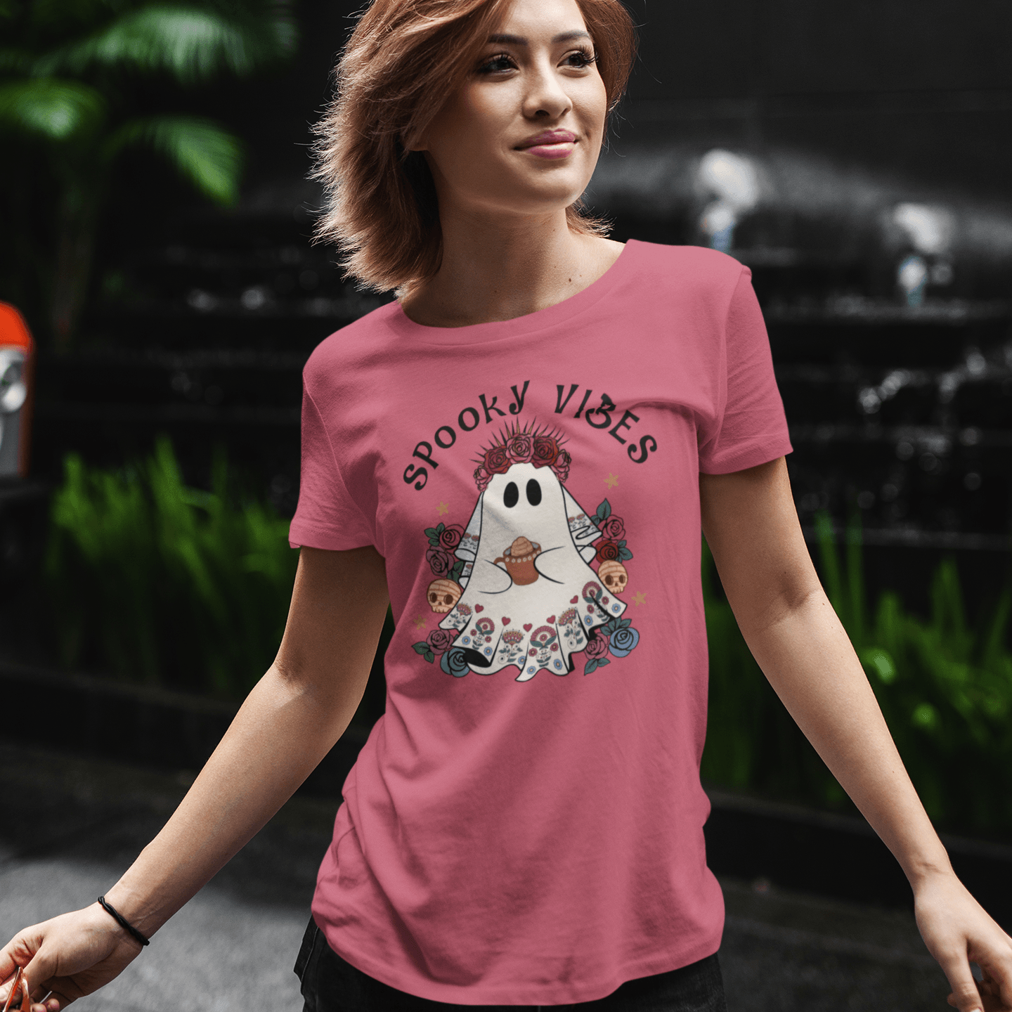 Spooky Vibes T-Shirt - Casita Bonita Creations