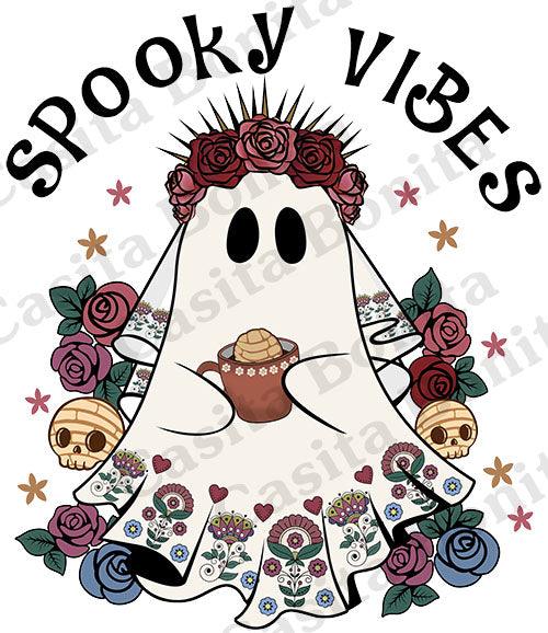 Spooky Vibes T-Shirt - Casita Bonita Creations