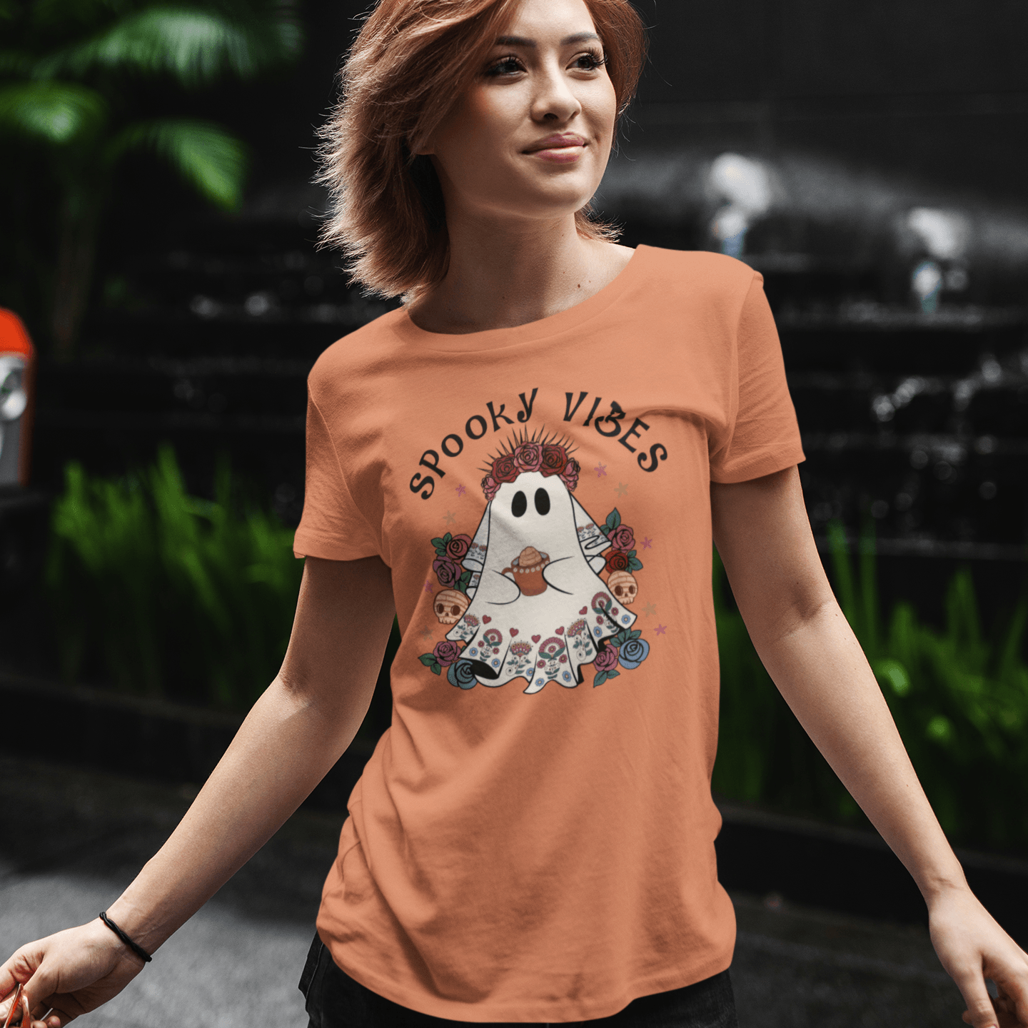 Spooky Vibes T-Shirt - Casita Bonita Creations