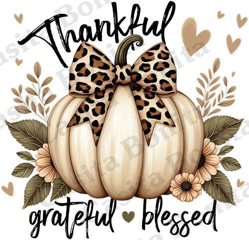 Thankful Grateful Blessed P1 T-Shirt - Casita Bonita Creations