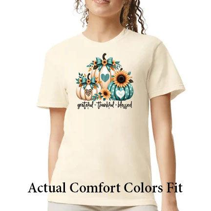 Grateful Thankful Blessed P2 T-Shirt - Casita Bonita Creations
