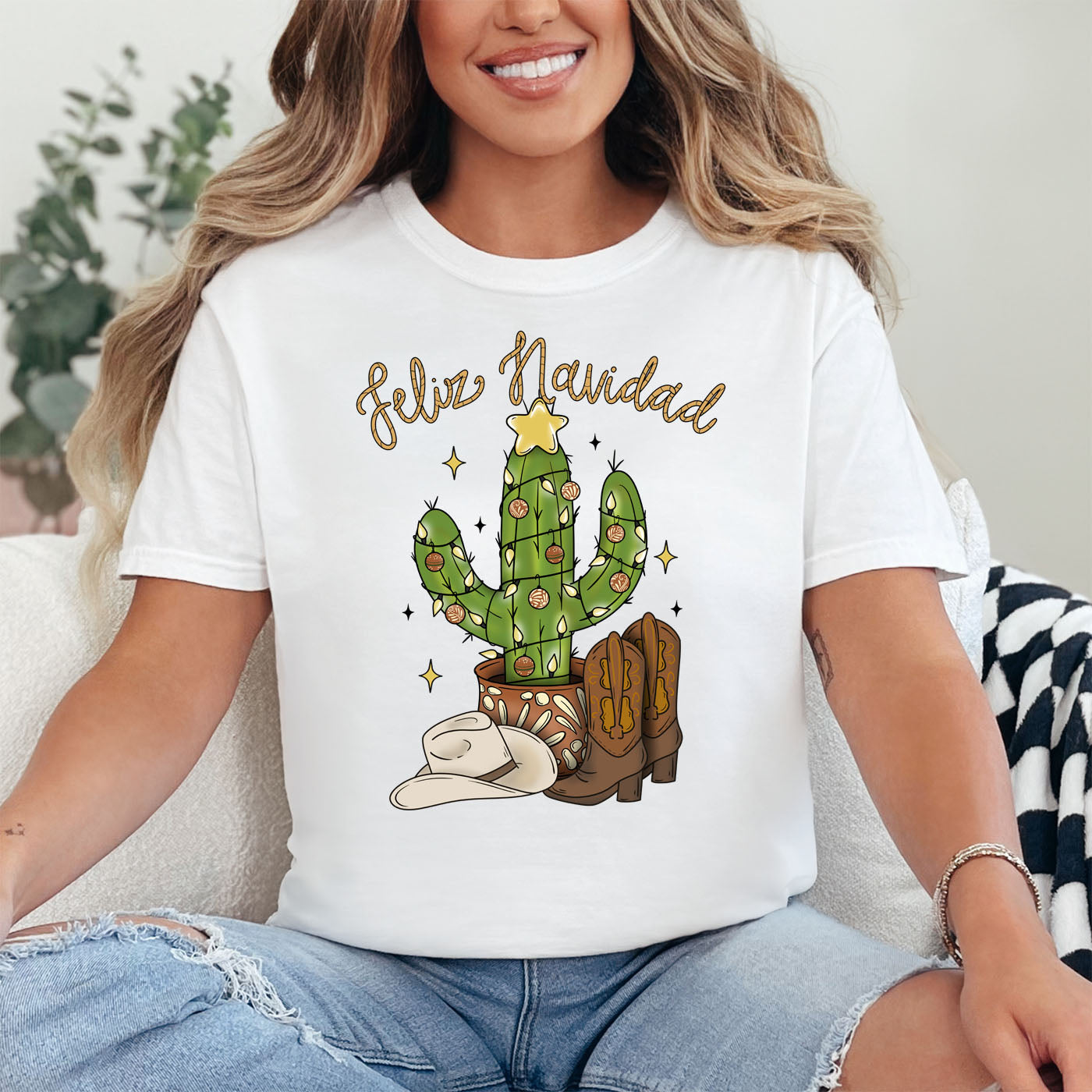 Vaquero Christmas Comfort Colors T-Shirt